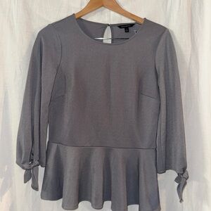Elegant Gray Women's Top